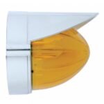 19 LED Watermelon Flush Mount Kit With Visor - Amber LED/Amber Lens - Image 3