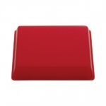 2-1/16" X 2 7/8" Dome Light Lens - Red