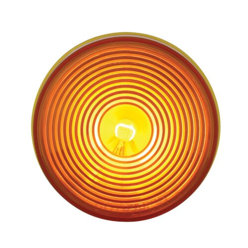 2-1/2" Round Light (Clearance/Marker) - Amber Lens