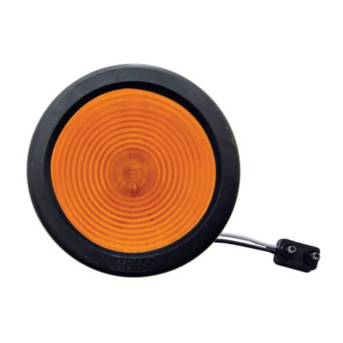 2-1/2" Round Light Kit (Clearance/Marker) - Amber Lens