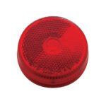 2-1/2" Round Reflectorized Light (Clearance/Marker) - Red Lens - Image 3