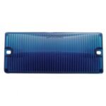 2-3/16" x 5-3/16" Door Light Lens - Blue