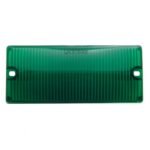 2-3/16" x 5-3/16" Door Light Lens - Green