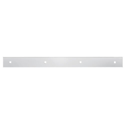 2" X 24" 304 Stainless Steel Top Mud Flap Plate - Bolt Thru