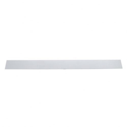 2" X 24" Stainless Top Mud Flap Plate - Welded Stud