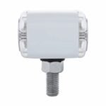 20 LED Dual Function Reflector Double Face Light - T-Mount - Amber & Red LED/Clear Lens - Image 5