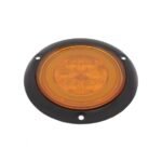 21 LED 4" Flange Mount GloLight (Turn Signal) - Amber LED/Amber Lens - Image 4