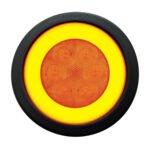 21 LED 4" GloLight Bar Kit (Turn Signal) - Amber LED/Amber Lens (Bulk) - Image 2