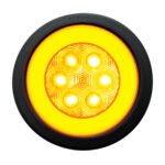 21 LED 4" GloLight Bar Kit (Turn Signal) - Amber LED/Amber Lens (Bulk)