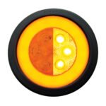 21 LED 4" GloLight Bar Kit (Turn Signal) - Amber LED/Amber Lens (Bulk) - Image 3