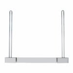 21" X 24" Stainless Anti-Sail Bracket - 2" Bottom - Image 2
