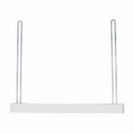 21" X 24" Stainless Anti-Sail Bracket - 2" Bottom