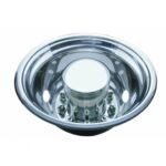 22-1/2" O.D. Stainless Rear Wheel Simulator Set - 2 Vent Hole, Hub Piloted