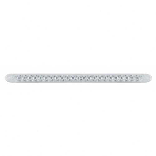 23 SMD LED 17-1/4" Reflector Turn Signal Light Bar Only - Amber LED/Clear Lens (Bulk)