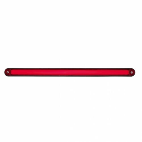 24 LED 12" GloLight Bar With Black Housing - Red LED/Red Lens