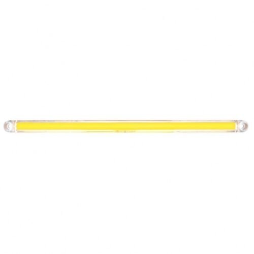 24 LED Dual Function 12" GloLight Bar (Turn Signal) - Amber LED/Clear Lens (Card)