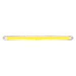 24 LED Dual Function 12" GloLight Bar With Bezel - Amber LED/Clear Lens