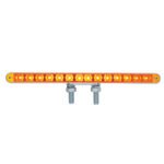 28 LED 12" Double Face Light Bar - Amber LED/Amber Lens - Image 2