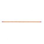 28 LED 12" Slim Light Bar - Red LED/Clear Lens
