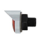 3 LED 1" Dual Function Auxiliary/Utility Light With Visor - Amber LED/Amber Lens - Image 4