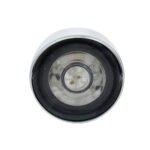 3 LED 1" Dual Function Auxiliary/Utility Light With Visor - Amber LED/Clear Lens - Image 2