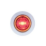 3 LED 3/4" Mini Double Fury Light (Clearance/Marker) - Red LED/Blue LED - Image 2