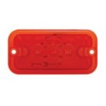 3 LED Clearance Marker Light - Red LED/Red Lens - Image 2