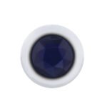 3 LED Dual Function 3/4" Mini Light (Clearance/Marker) With Crystal Lens-Blue LED/Blue Lens - Image 4