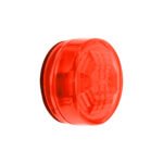 3 LED Oval Clearance/Marker Light-Red LED/Red Lens - Image 4