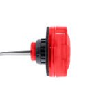 3 LED Oval Clearance/Marker Light-Red LED/Red Lens - Image 5