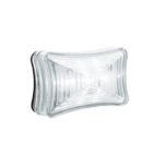 3 LED Rectangular Auxiliary Light-White LED/Clear Lens - Image 3
