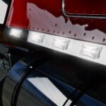 3 LED Rectangular Auxiliary Light-White LED/Clear Lens - Image 9
