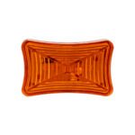 3 LED Rectangular Clearance/Marker Light-Amber LED/Amber Lens - Image 2