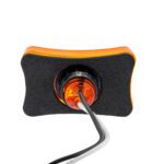 3 LED Rectangular Clearance/Marker Light-Amber LED/Amber Lens - Image 6