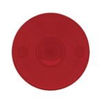 3" Pedestal Light Lens - Red