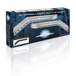 30" 430SS 45-Degree Angled Heavy Duty Mud Flap Hangers-2" Bolt Pattern (Pair) - Image 4