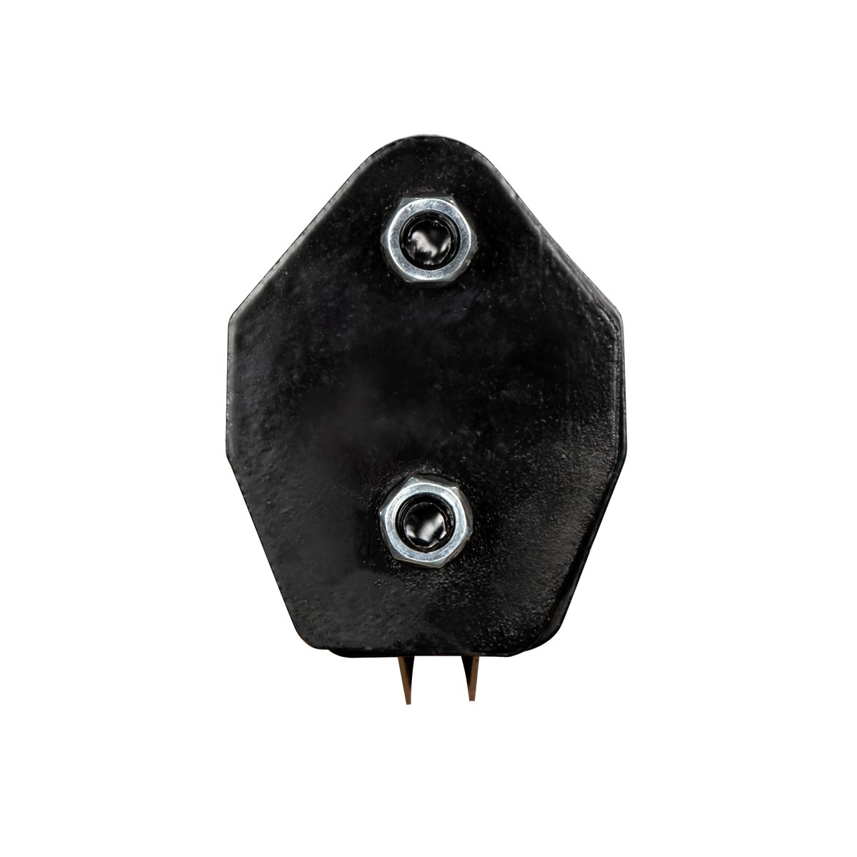 30-Black-45-Degree-Angled-Heavy-Duty-Mud-Flap-Hangers-2-12-Bolt-Pattern-Pair-2 30" Black 45-Degree Angled Heavy Duty Mud Flap Hangers - 2-1/2" Bolt Pattern (Pair) - Image 3