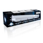 30" Black Heavy Duty Mud Flap Hangers - 1-1/8" Bolt Pattern (Pair) - Image 3