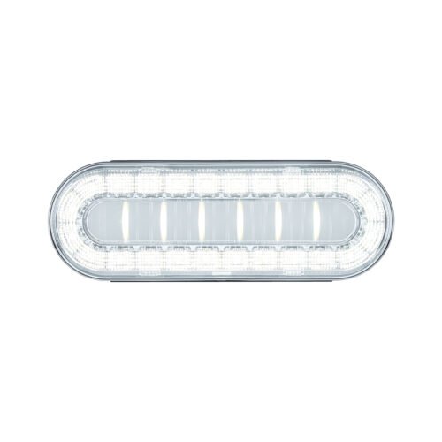 30 LED 6" Oval Lumos Light I-Series (Back-Up) - White LED/Clear Lens