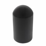 33mm X 3-3/4" Matte Black Dome Nut Cover - Thread-On (Bulk)