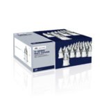 33mm X 4-3/8" Chrome Plastic V-Spike Nut Covers - Thread-On (60-Pack) - Image 5