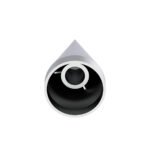 33mm x 4-1/2" Chrome Plastic X Spike Nut Covers - Thread-On (Box Of 10) - Image 4