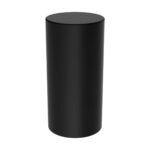 33mm x 4-1/4" Matte Black Tall Cylinder Nut Covers - Thread-On (60-Pack) - Image 2