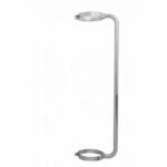 34" Chrome Exhaust Grab Handle - 5" Clamp