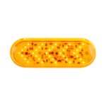 35 LED 6" Oval Sequential Turn Signal Light - Amber LED/Amber Lens - Image 5