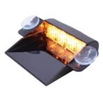 4 High Power LED Dash Warning Light - Amber LED (Bulk)