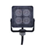 4 High Power LED Square Warning Lighthead - White LED (Bulk) - Image 4