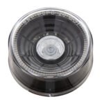 4 LED 2-1/2" Round Abyss Light (Clearance/Marker) - Red LED/Clear Lens - Image 4