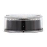 4 LED 2-1/2" Round Abyss Light (Clearance/Marker) - Red LED/Clear Lens - Image 5