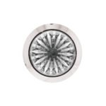 4 LED 3/4" Mini Watermelon Double Fury Light With Clear Lens (Clearance/Marker) - Red & Purple LED - Image 12